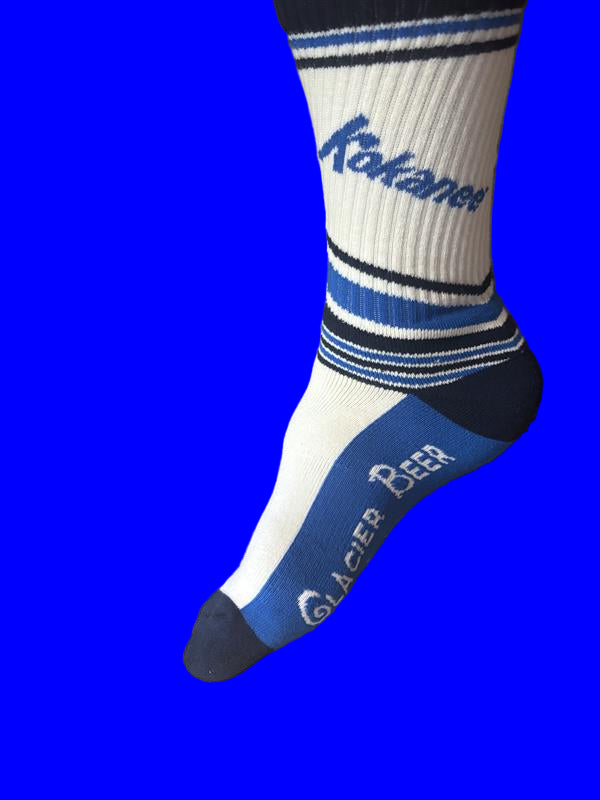 Kokanee Glacier Beer Socks