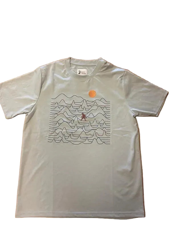 Jack and Sage T Shirt Santa Sask in Mountain Waves