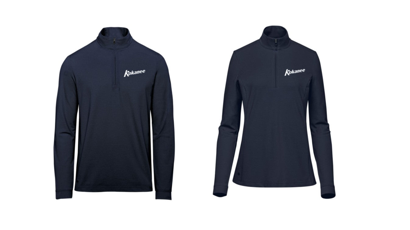 Women's Lotus Sonora 1/4 zip Pullover - Kokanee