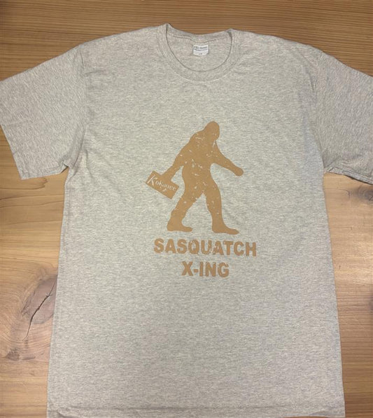 Men's T-Shirt- Sasquatch x-ing