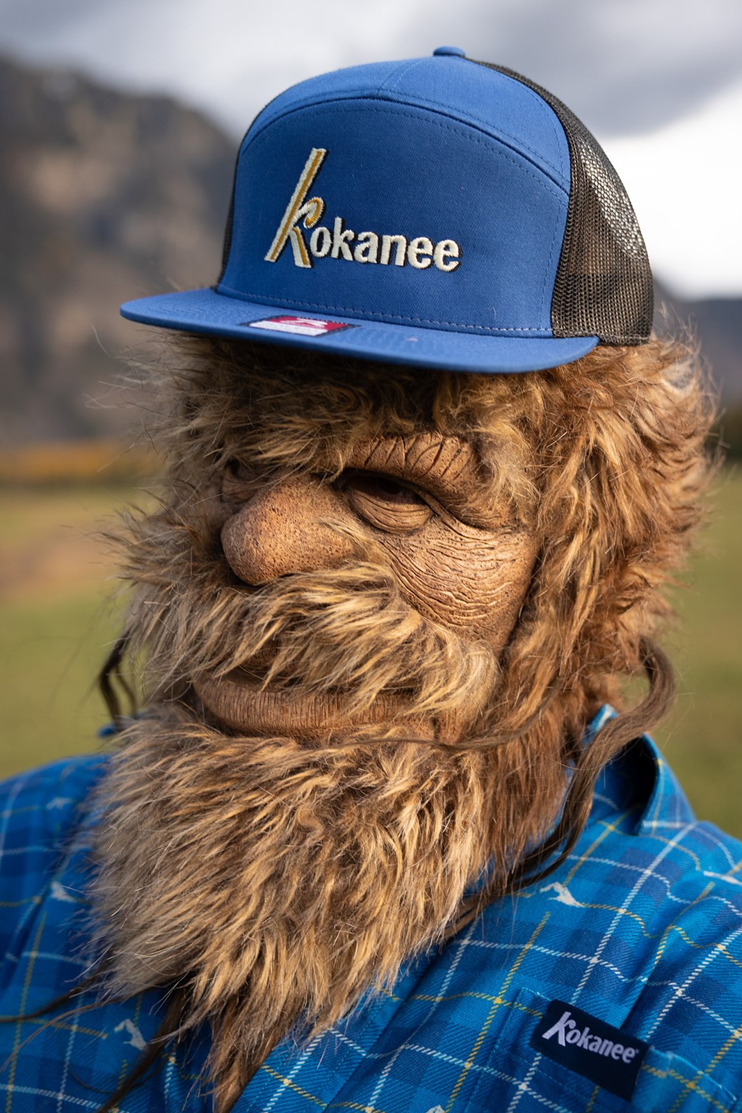 Retro Kokanee 7 Panel Snapback Hat