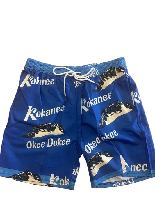 Custom Kokanee Swim Shorts