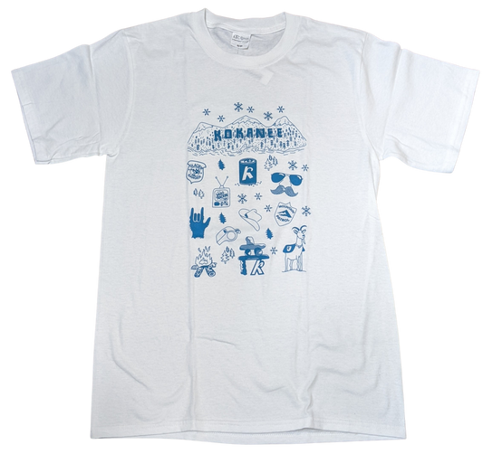 Men's Icons Tshirt Kokanee | Columbia Brewery | Kokanee Beer Gear Store | Creston BC